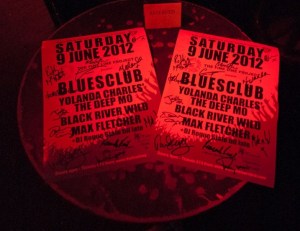 Signed The Fine Line Project gig posters