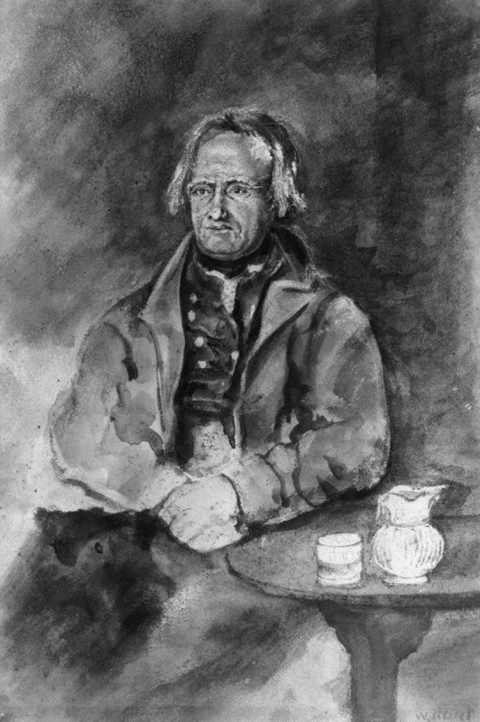 NPG 3843; Unknown man, formerly known as John Clare by William Henry Hunt