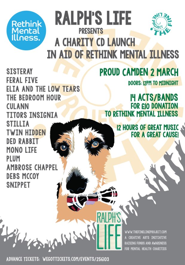 Ralph’s Life Presents: Rethink Charity CD&nbsp;Launch