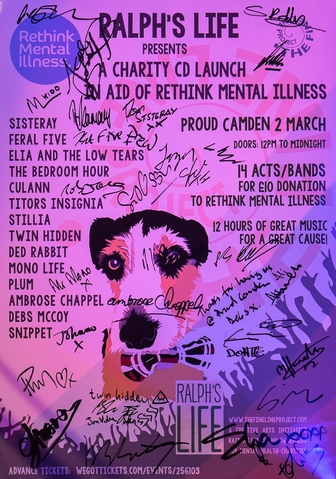 Rethink Mental Illness CD Launch&nbsp;Camden