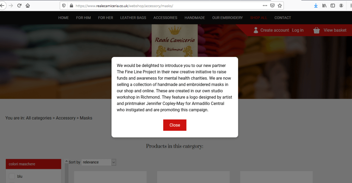 Reale Camiceria X The Fine Line Project