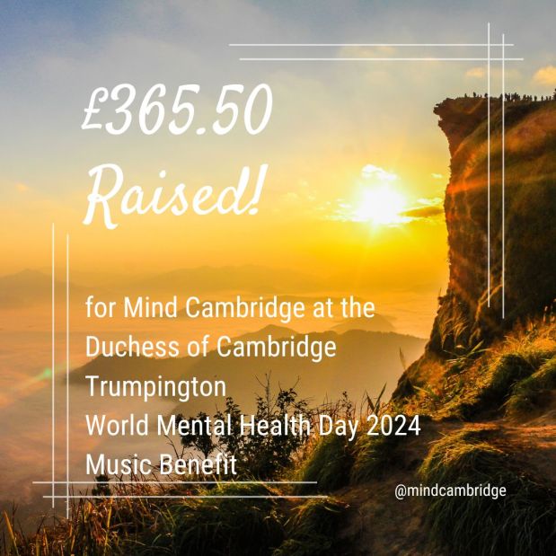 First Cambridge Fundraiser