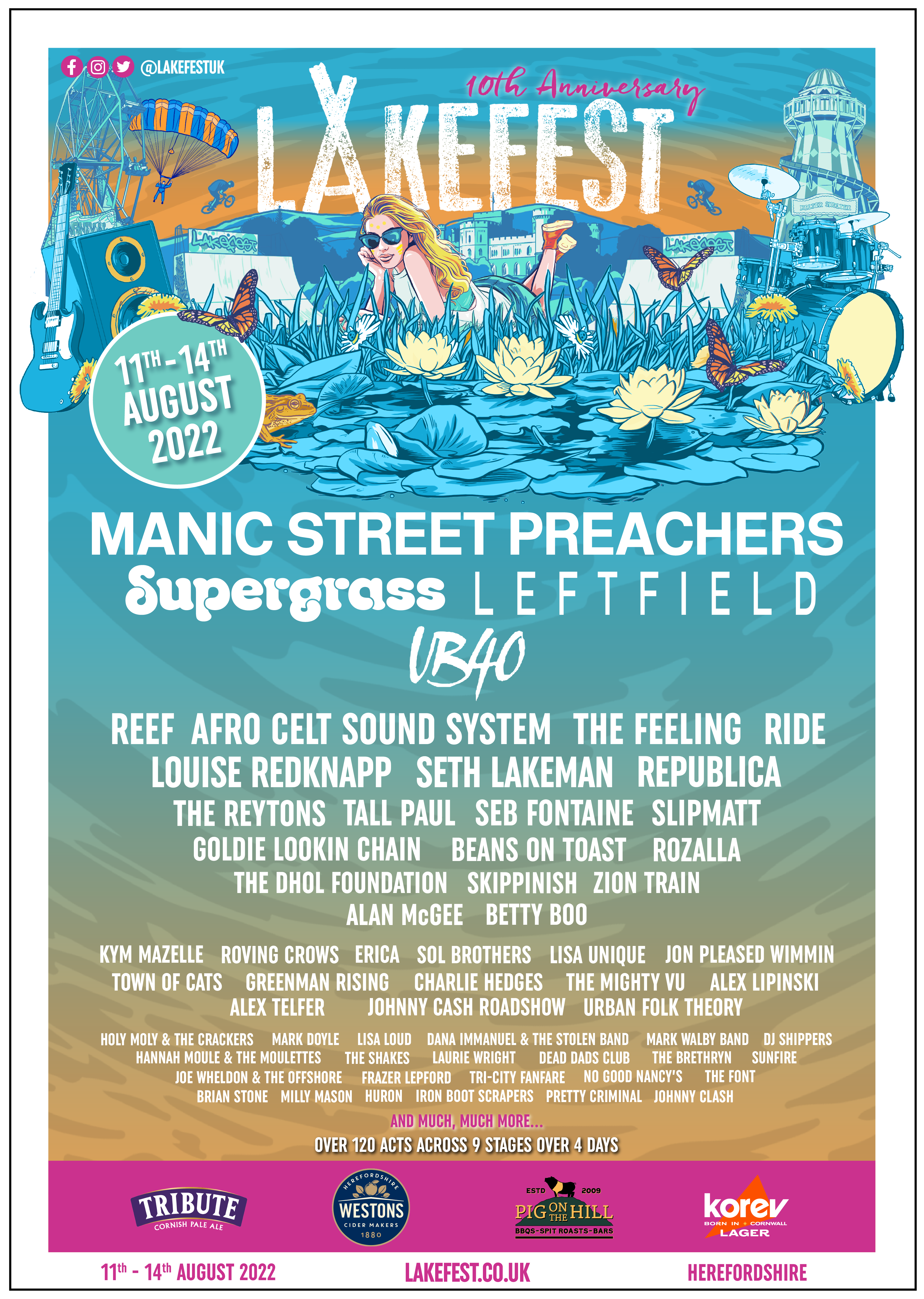 Lakefest 2022 Poster