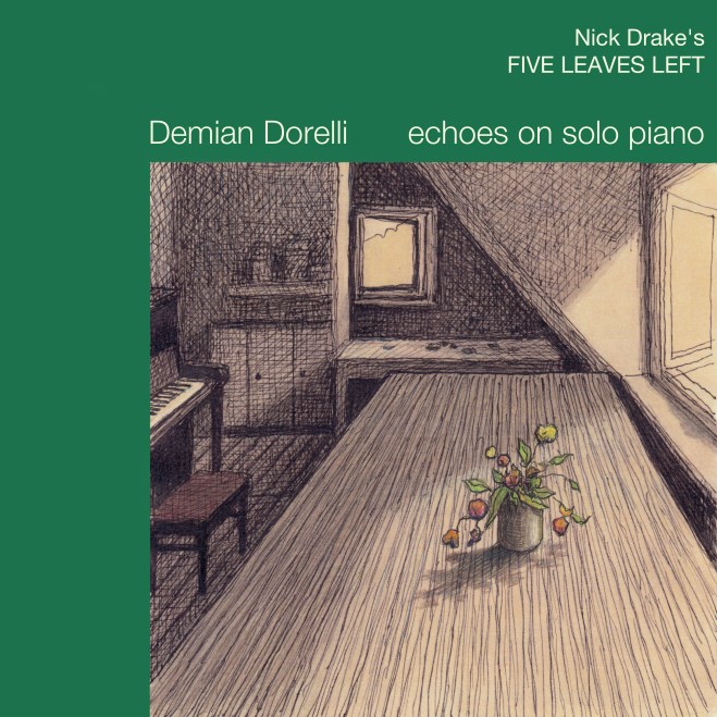 Demian Dorelli - Echoes On Solo Piano with artwork by Franco Matticchio