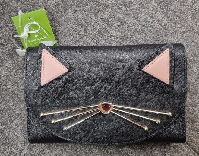 Kate Spade kitty cat handbag 