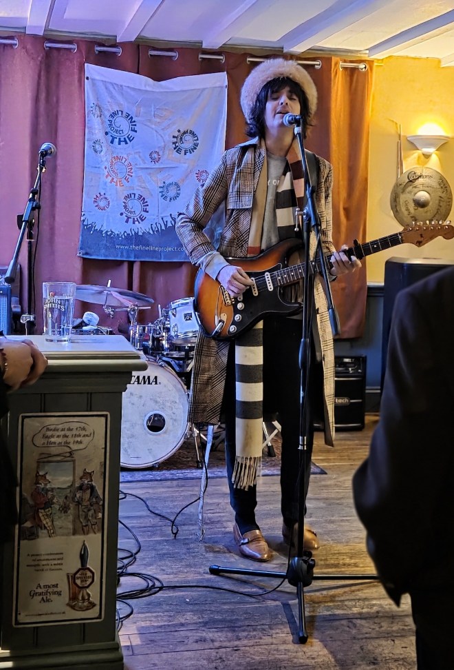 The Fine Line Project's special guest, Cambridge's legendary Max Bianco