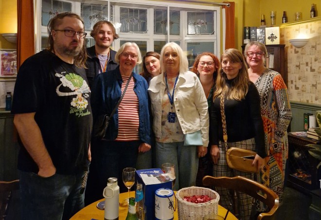 Mind Cambridge staff and volunteers at the benefit