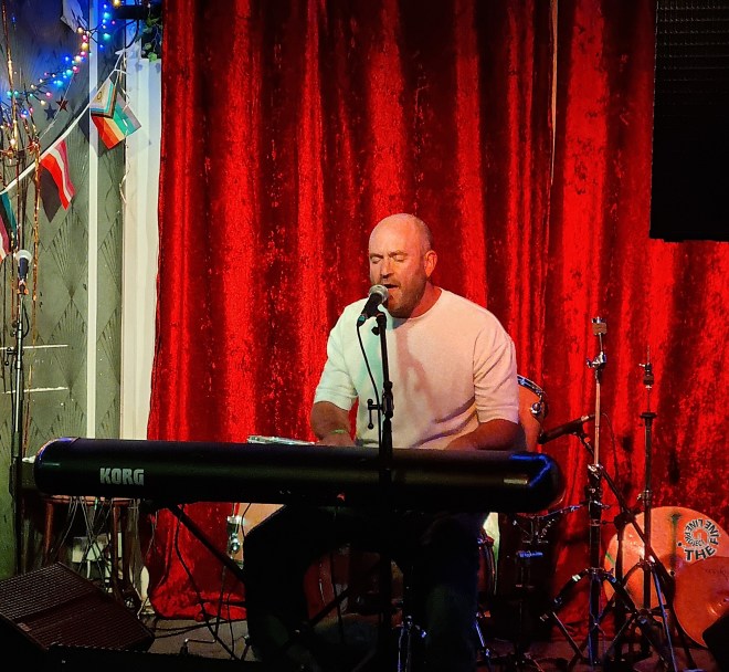 Mr Griff solo at Cambridge Radio fundraiser September 2026