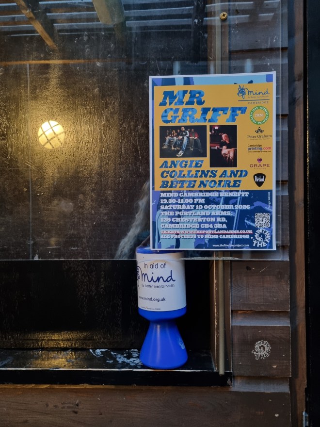The Portland Arms ticket desk Mind Benefit 10 10 2026 © Emma Boden The Fine Line Project